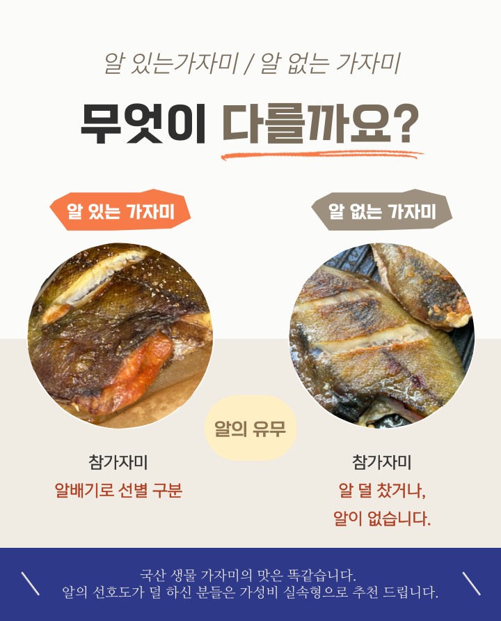 자연산 반건조가자미 참가자미 알가자미 반건조 생선 무염 1kg 